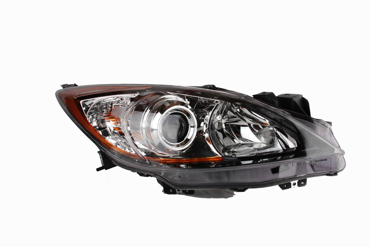 New RH Halogen Projector Headlight Assembly fits 2010-2013 Mazda 3 BBM4510K0K