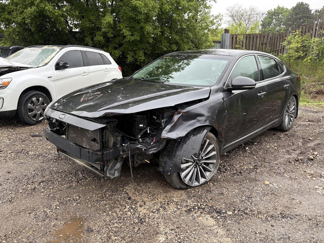 Used OEM LH Driver Door Mirror fits 2017-2019 Kia Cadenza 87610F6131 87610F6130