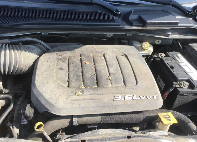 Used OEM Ac Compressor with rear Ac fits 2011-2020 Dodge Caravan, Town & Country