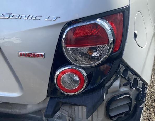 Used OEM RH Taillight fits 2012-2016 Chevrolet Sonic 94534064