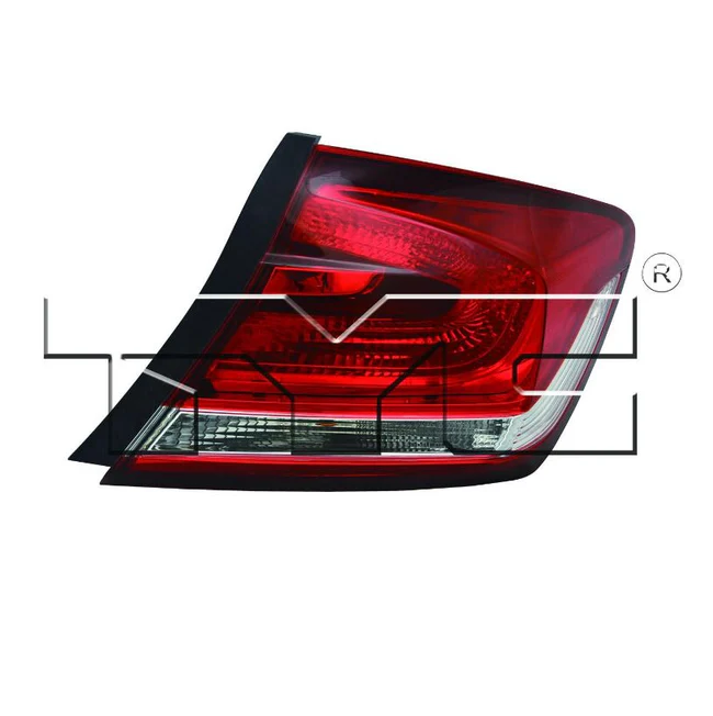New Right Hand Side Taillight fits 2013-2015 Honda Civic 33500TR0A51