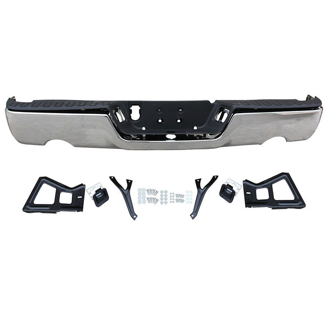 2009-2020 Dodge Ram 1500 New Rear Bumper Chrome Dual Exhaust 68049859AB