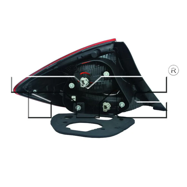 New Right Hand Side Taillight fits 2013-2015 Honda Civic 33500TR0A51