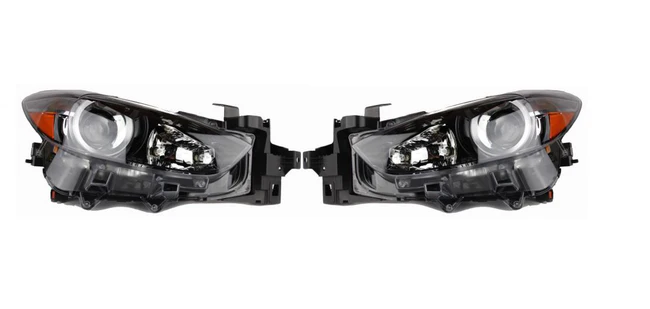 2017-2018 Mazda 3 New Halogen LH & RH Headlamps MA2519175 MA2518175
